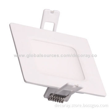 SMD 2835 High Efficiency “Eco-star Series” Foursquare LED Panel, 3,000/4,000/6,000K